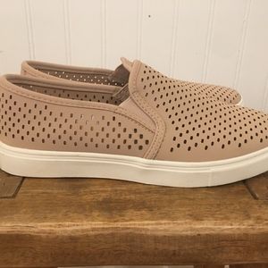 Tan Slip On Shoes